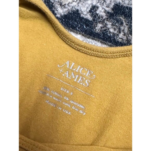 Alice & Ames | Mustard Yellow CotAlice & Ames | Mustard Yellow Cotton Dress | 5T - Picture 4 of 4